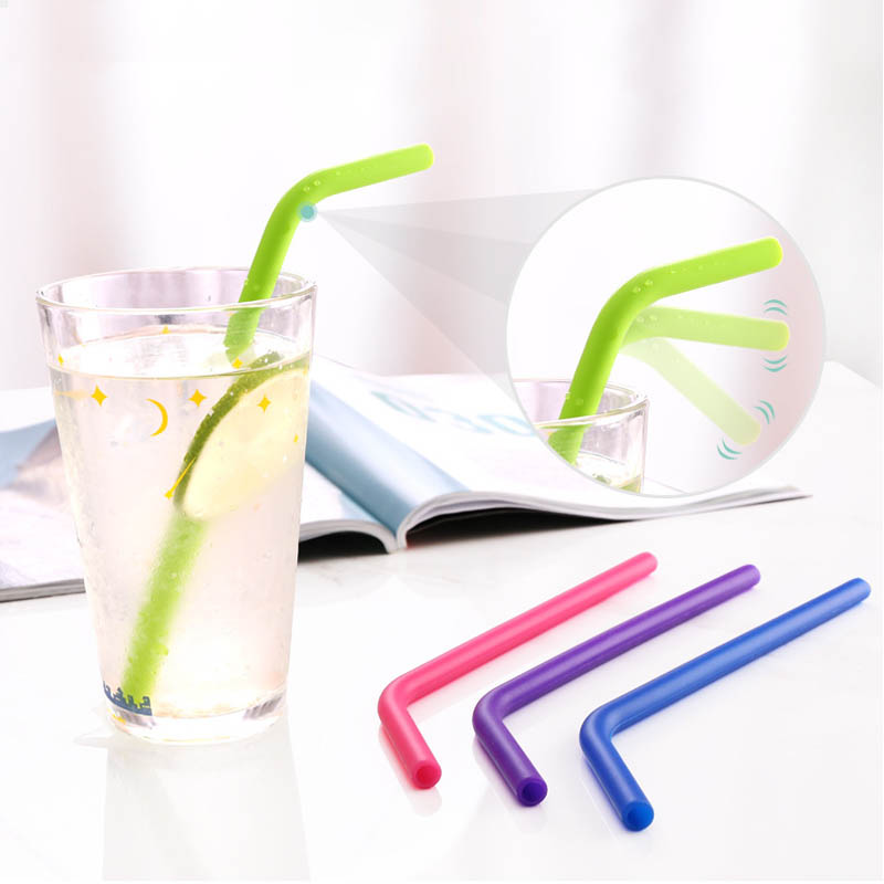 silicone straw
